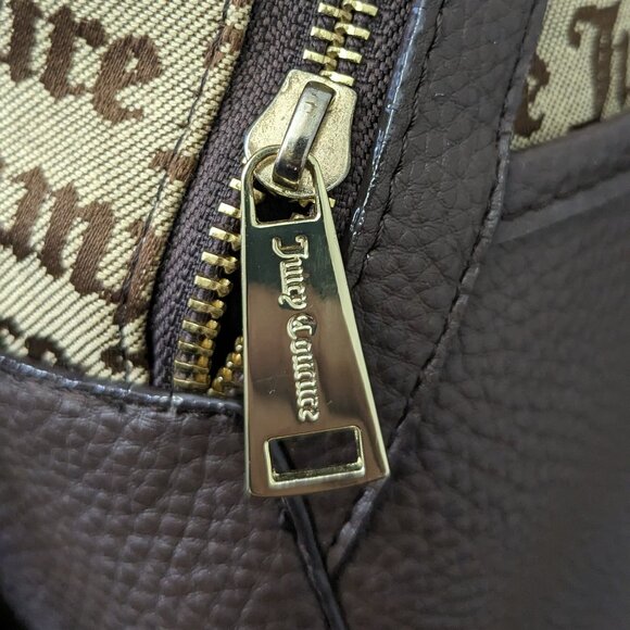 Juicy Couture Women\'s  Full Size Backpack  Purse Brown Retail $99